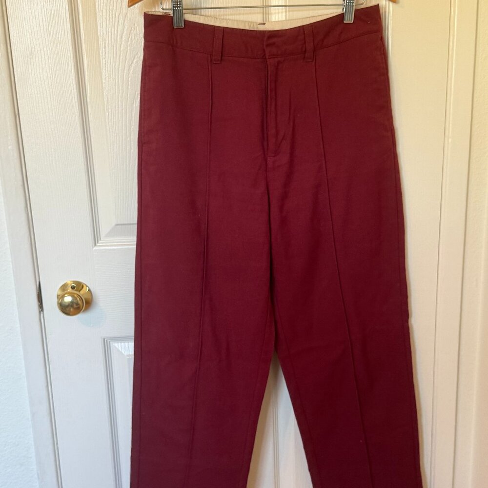 Brixton Burgundy Trouser